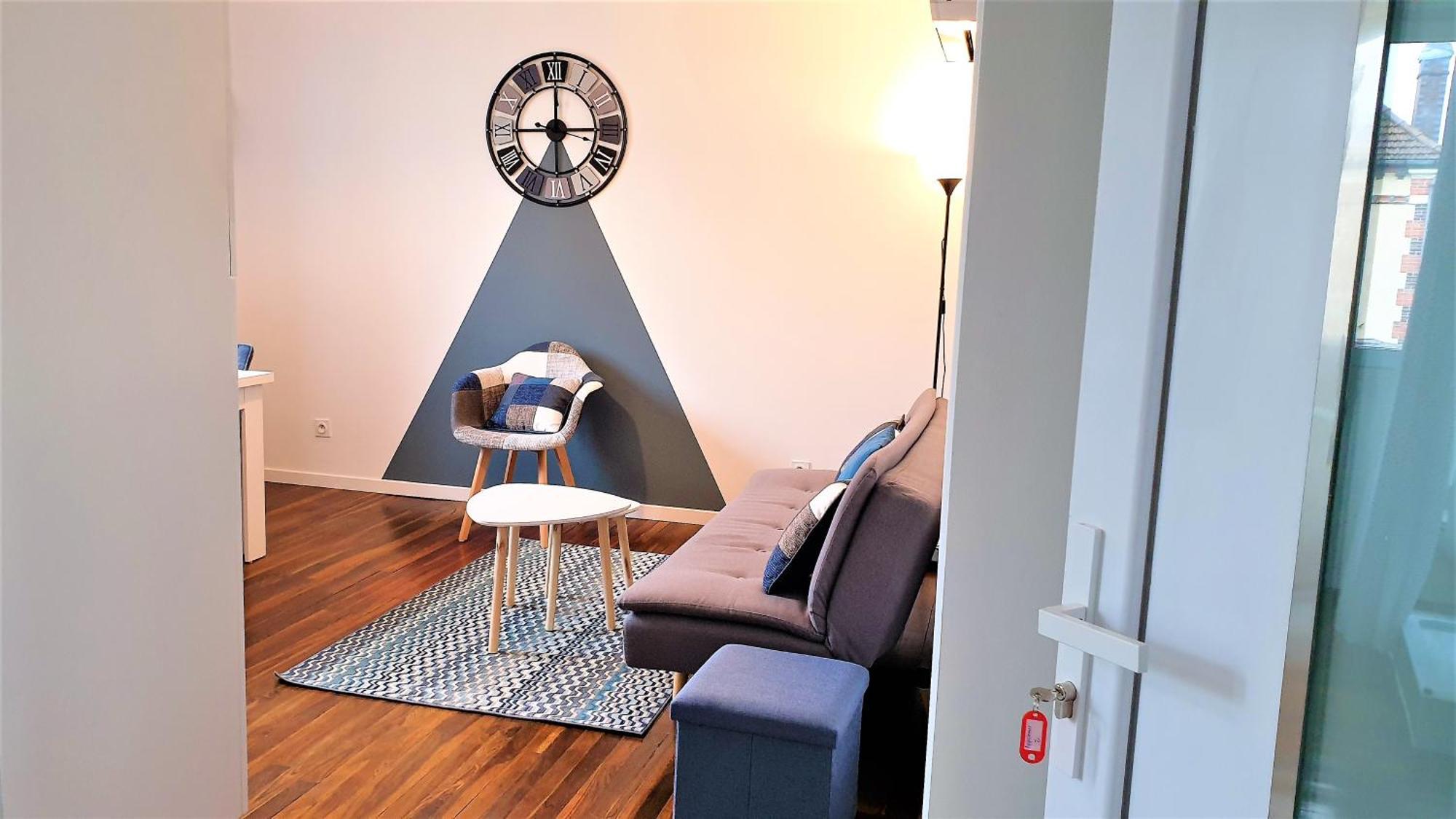 Migennes Joli F2 Plein Centre Cote Gare-Velo-Climatisation 아파트 외부 사진